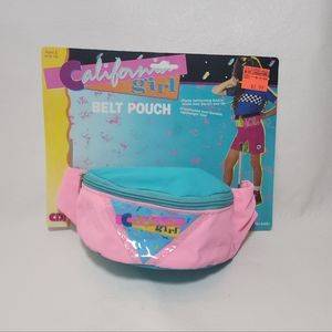 1985 California Girl Belt Pouch Fanny Pack New In Package
